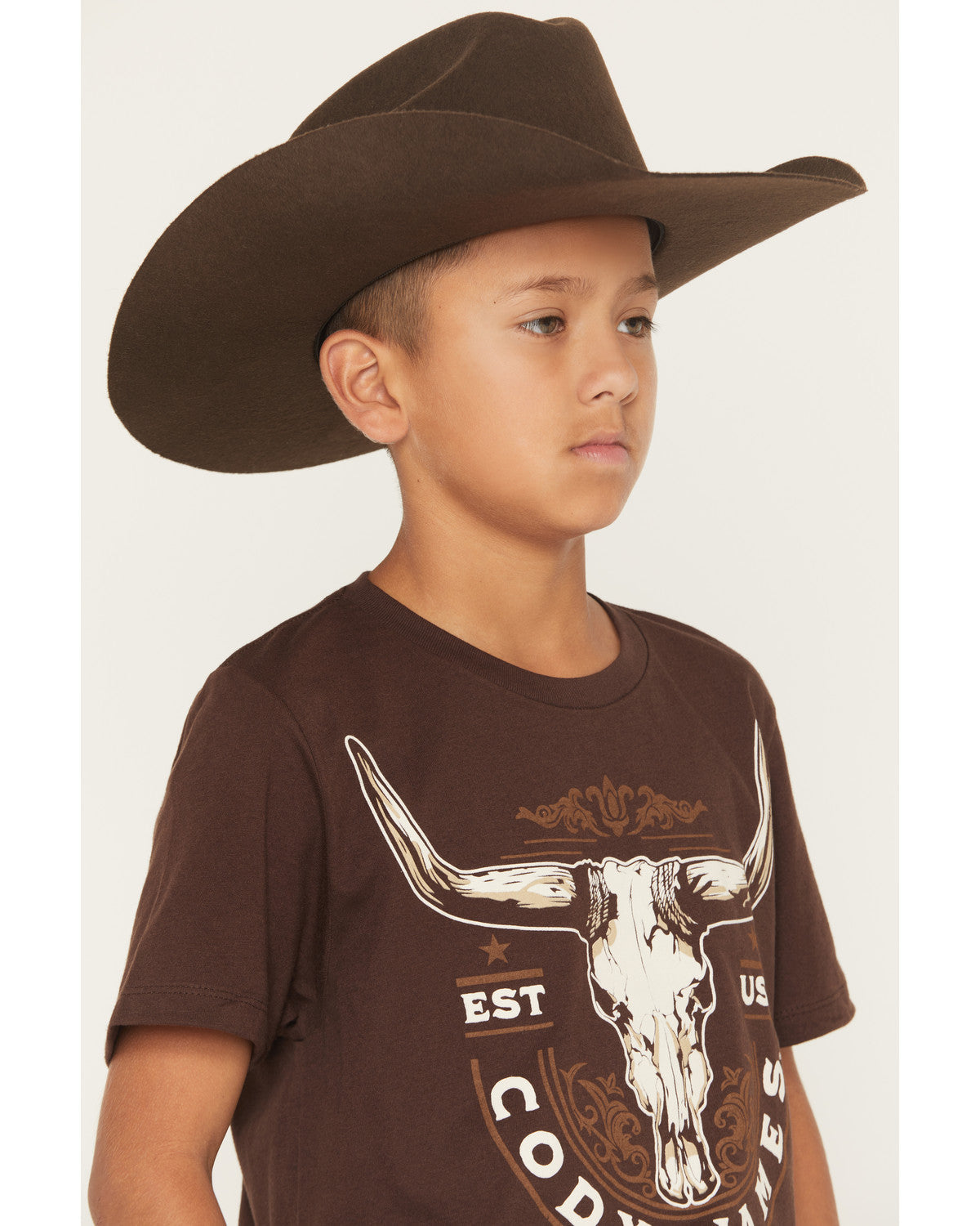 Boys' USA Steerhead Short Sleeve Graphic T-Shirt