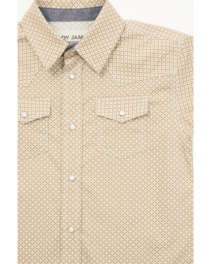 Toddler Boys' Grill and Greet Medallion Print Short Sleeve