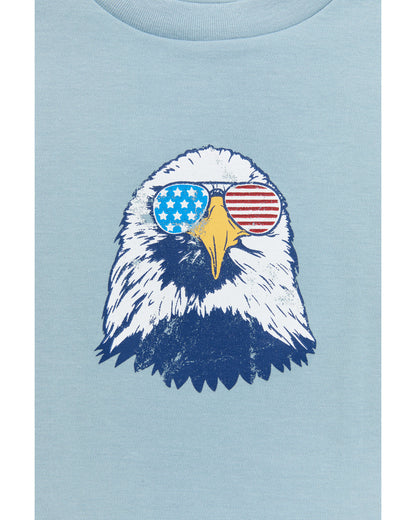 Toddler Boys' USA Shirt and Shorts - 2 Piece Set