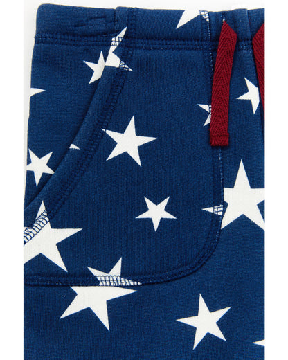 Toddler Boys' USA Shirt and Shorts - 2 Piece Set