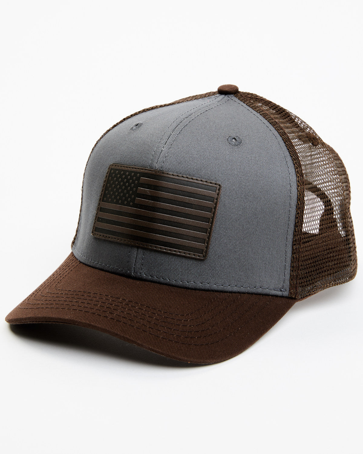 Men's American Flag Patch Ball Cap