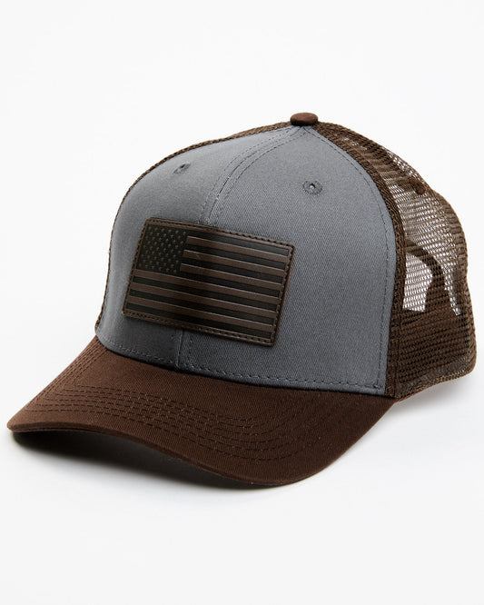 Men's American Flag Patch Ball Cap