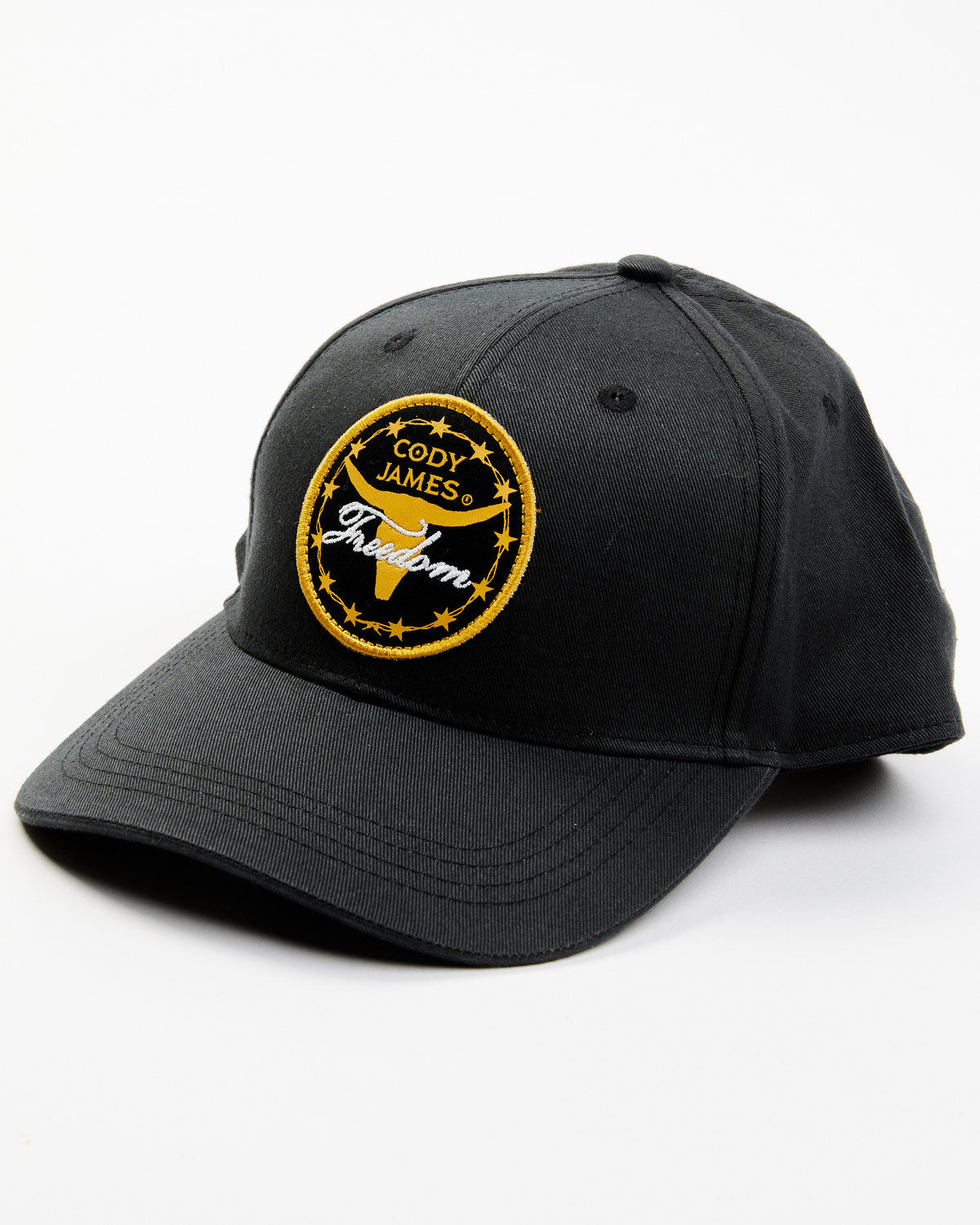 Men's Steerhorn Freedom Circle Patch Ball Cap