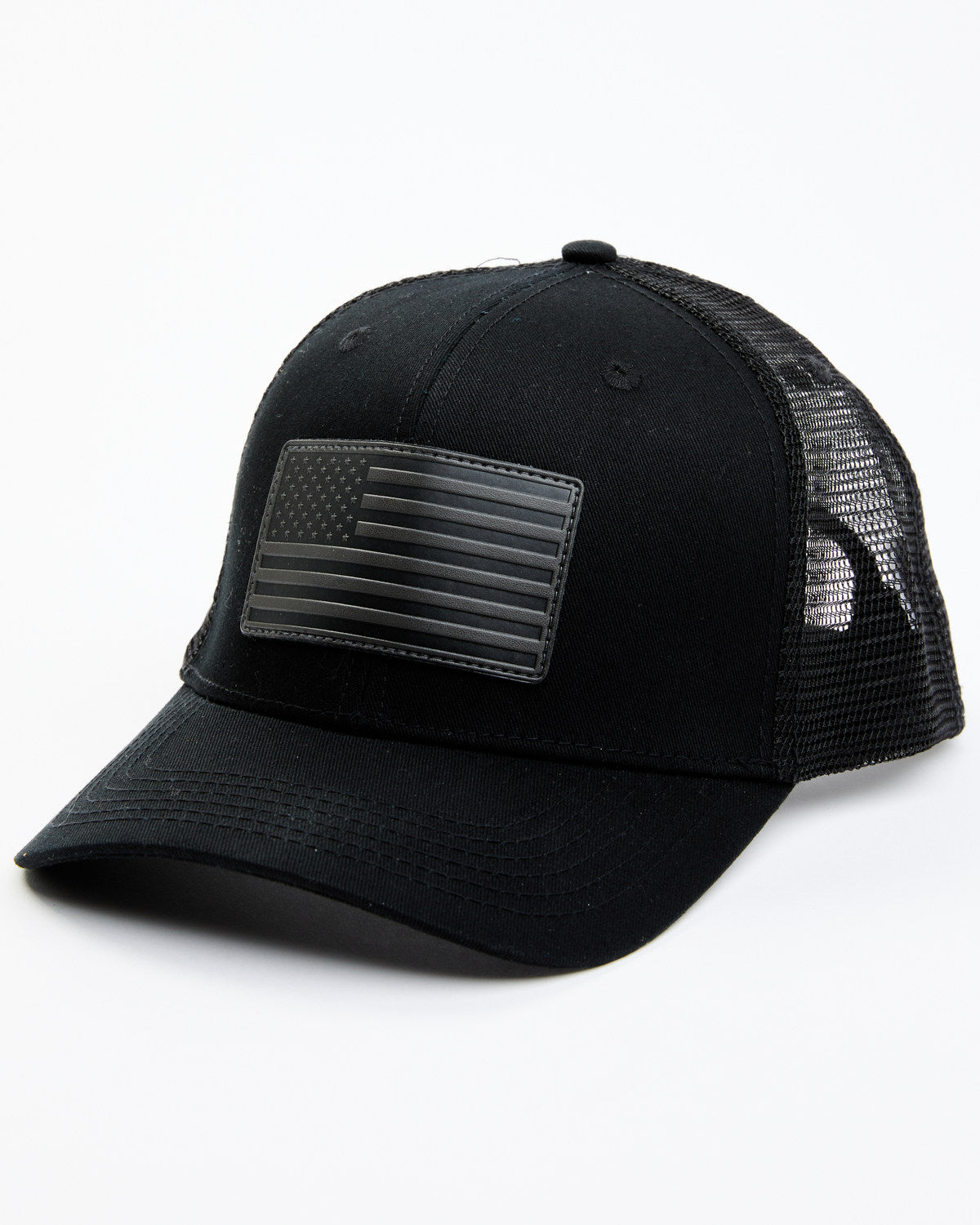 Men's American Flag Patch Ball Cap