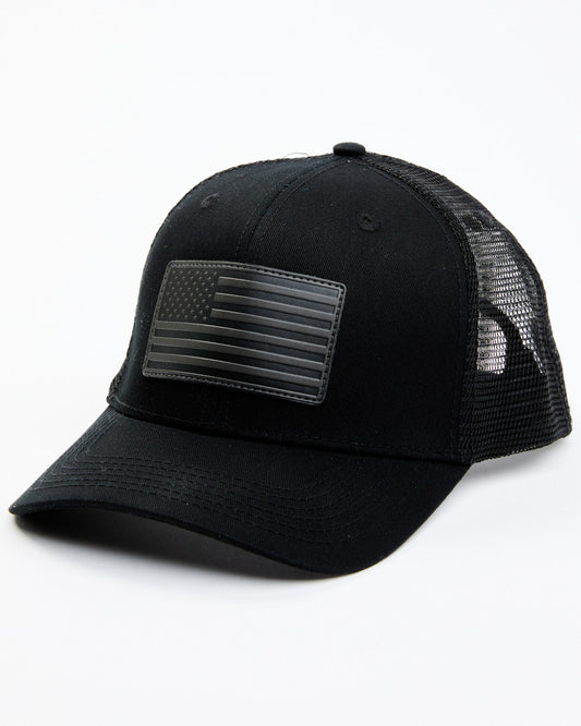 Men's American Flag Patch Ball Cap