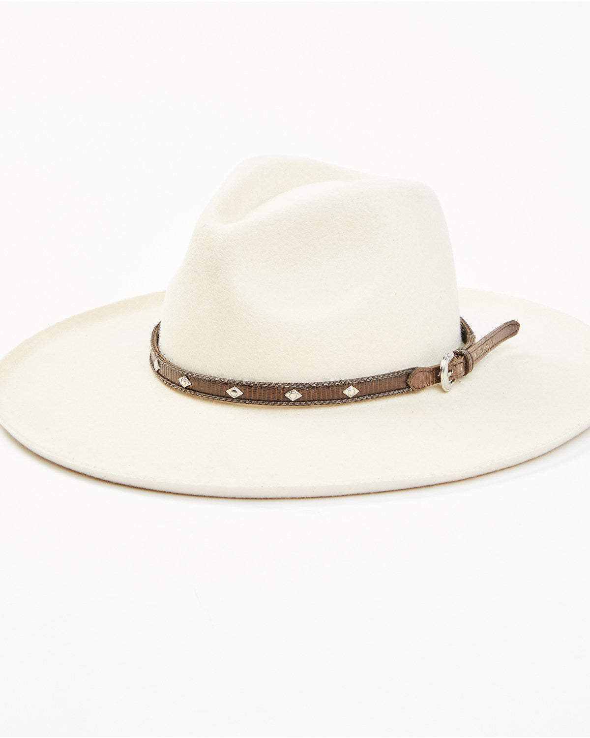 Men's Diamond Concho Hat Band