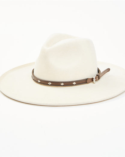 Men's Diamond Concho Hat Band