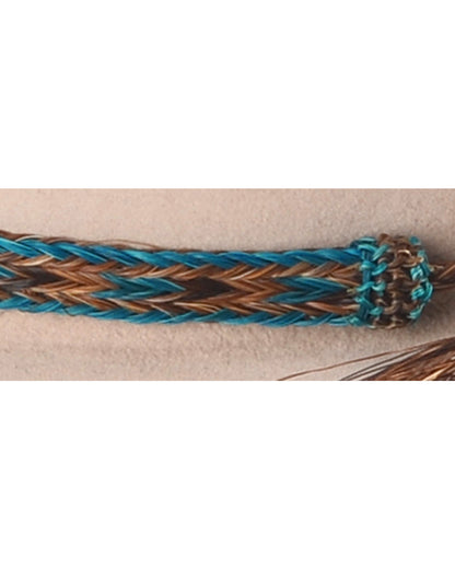 Men's Braided Horsehair & Tassel Hat Band