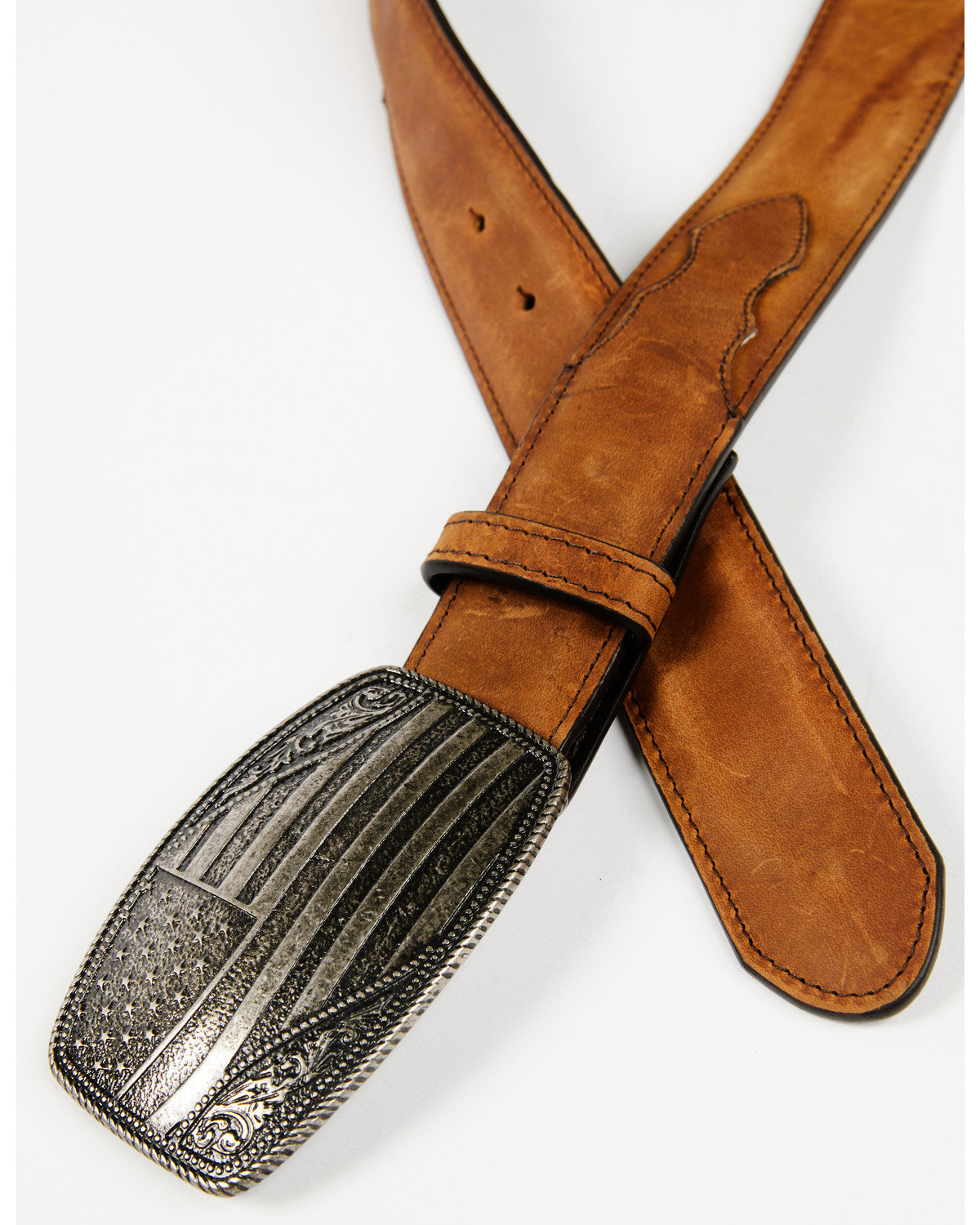 Men's American Flag Buckle Belt