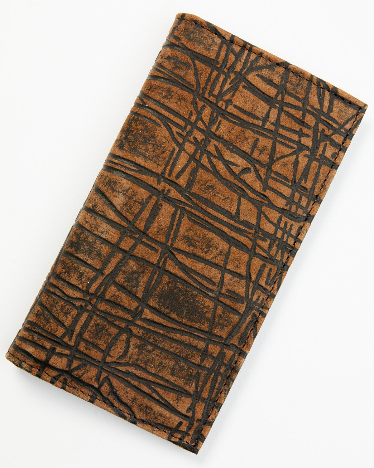 Men's Textured Leather Rodeo Wallet