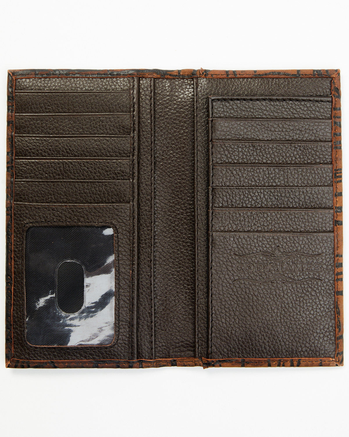 Men's Textured Leather Rodeo Wallet