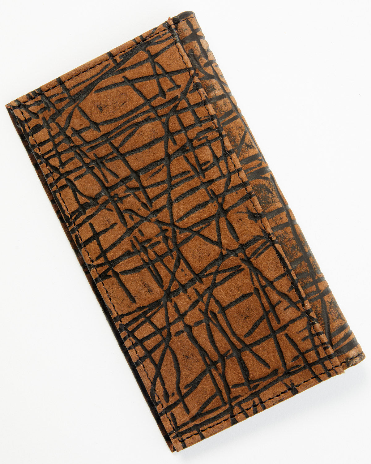 Men's Textured Leather Rodeo Wallet