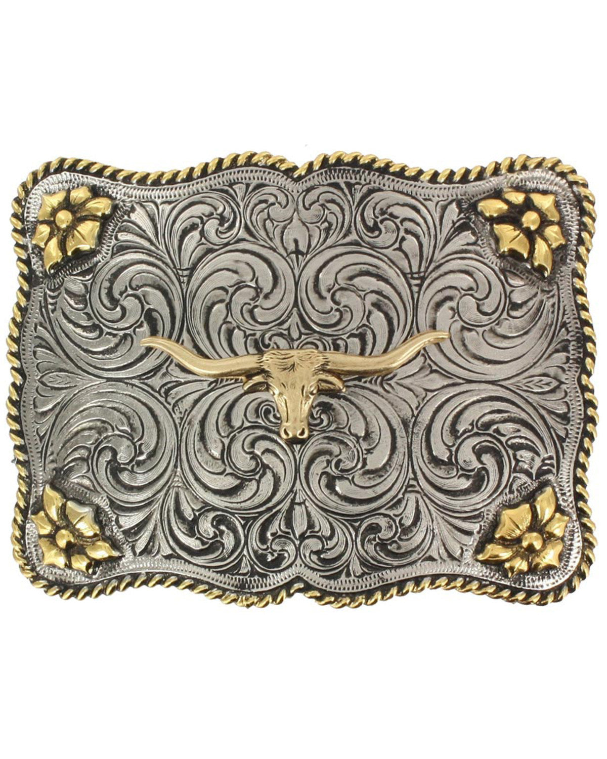 Men's Interchangeable Longhorn Belt Buckle