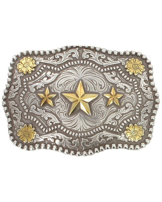 Men's Triple Star Belt Buckle