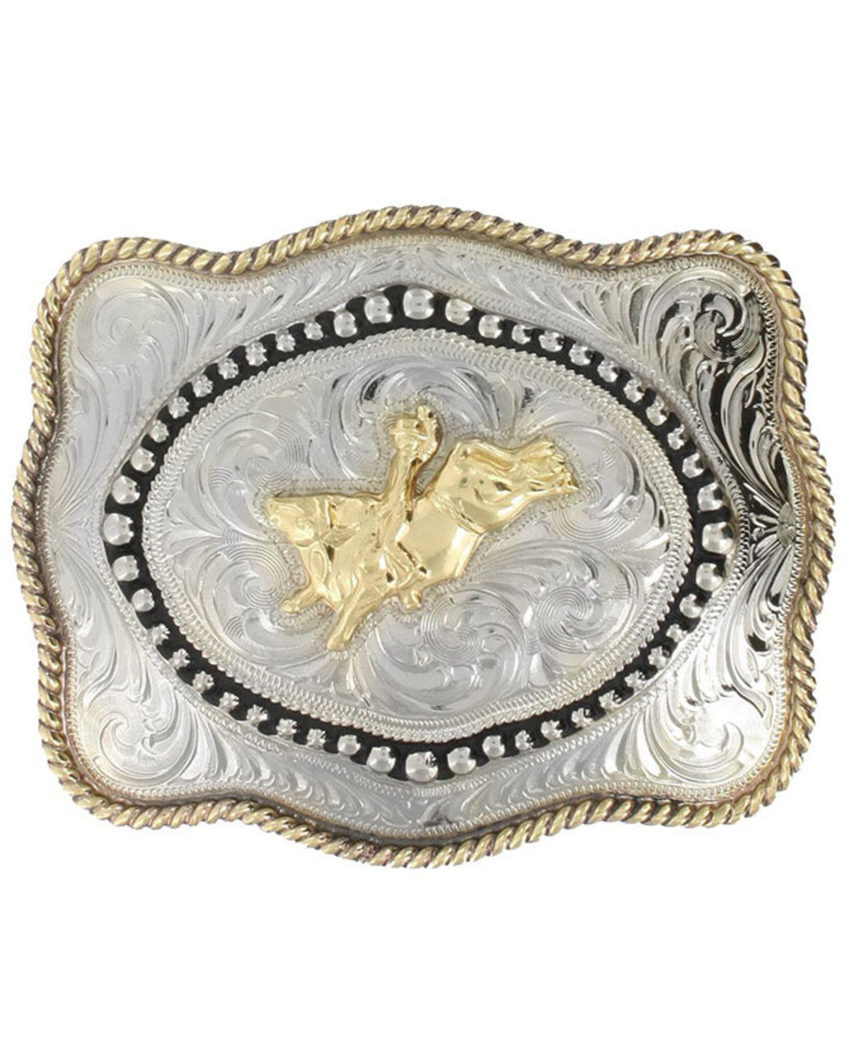 Men's Bull Rider Belt Buckle