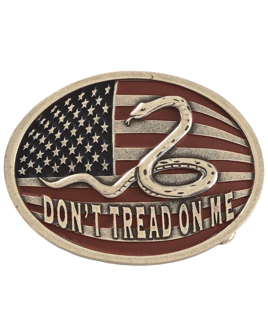 Men's Don't Tread on Me Belt Buckle