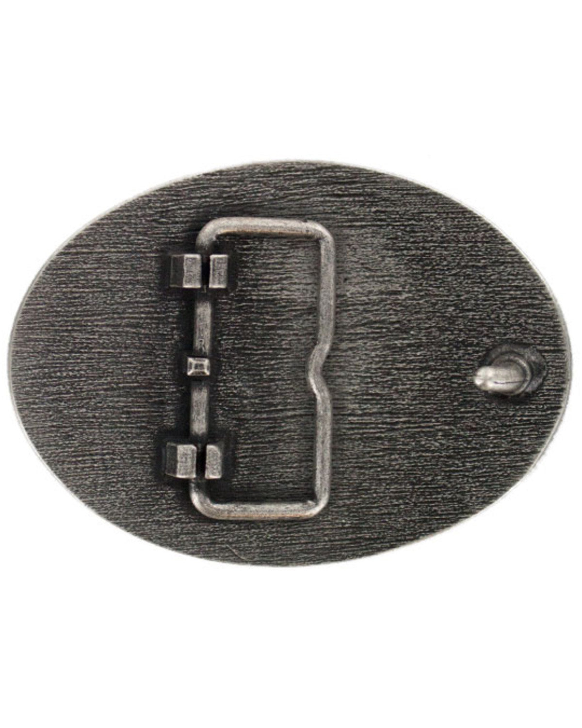 Men's Etched Longhorn Buckle