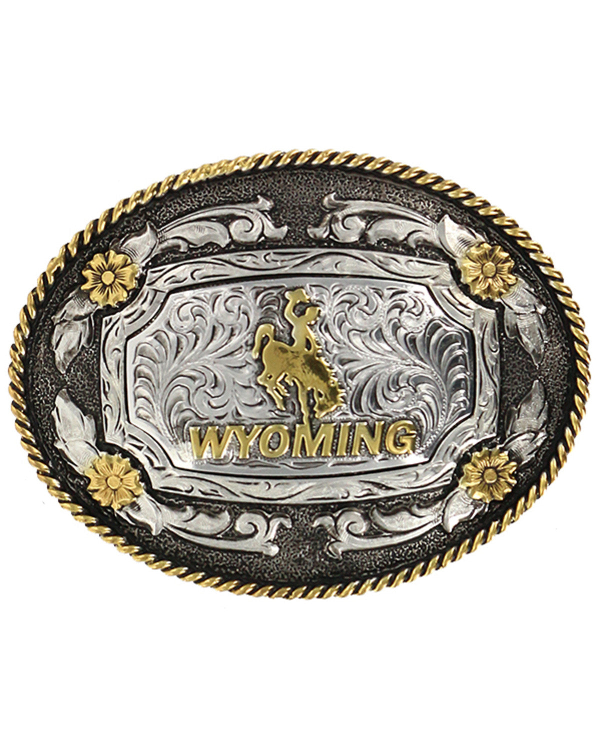 Men's Oval Wyoming Belt Buckle