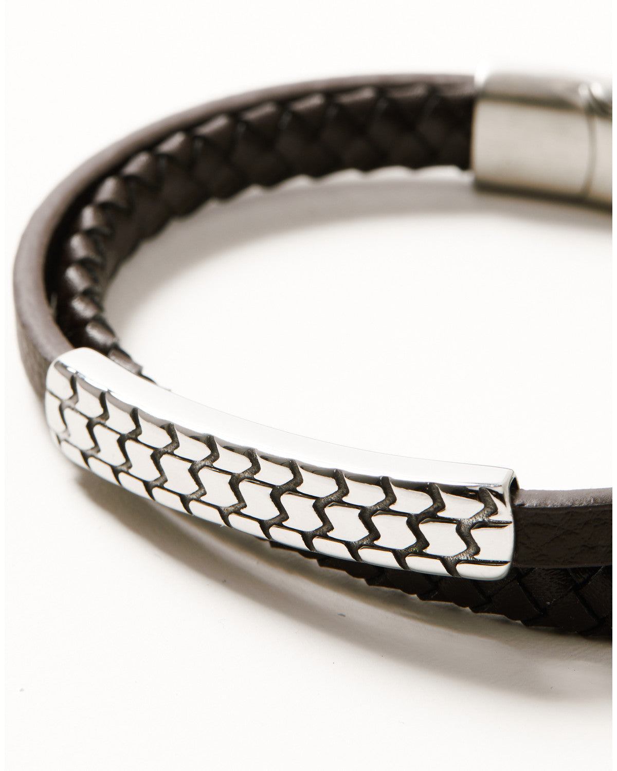 Men's Adjustable Leather Bracelet