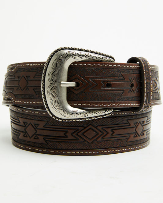 Men's Ridge Southwestern Leather Belt