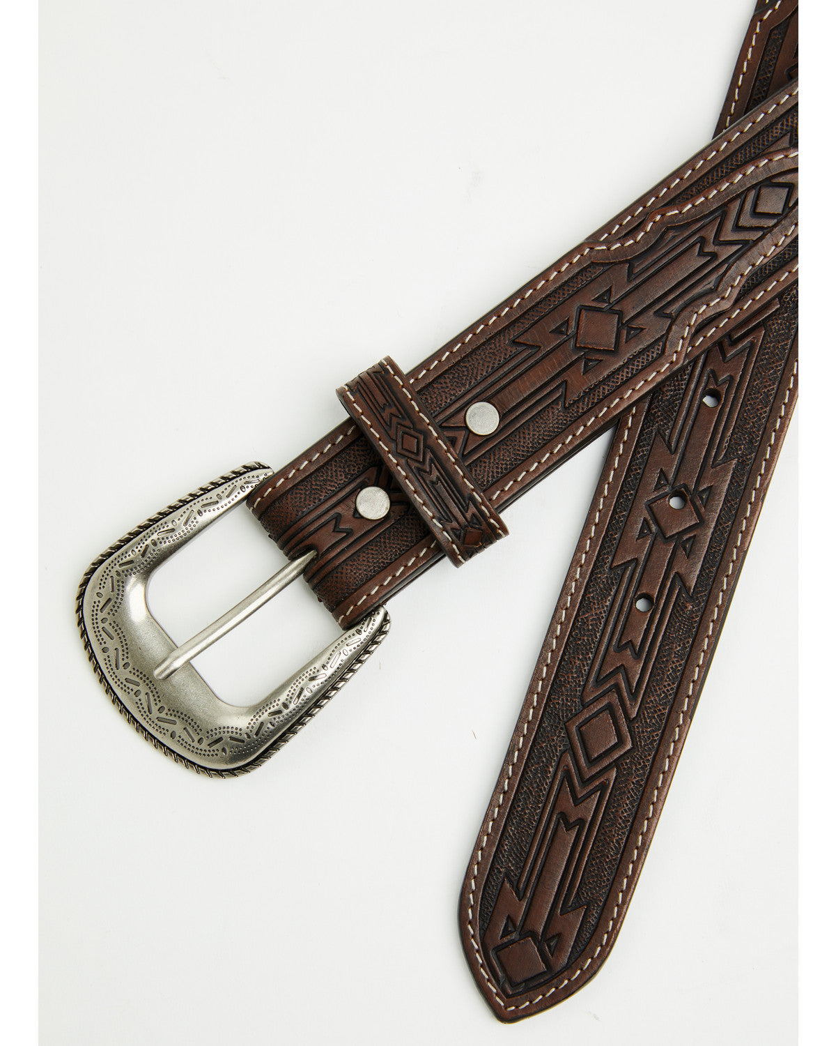 Men's Ridge Southwestern Leather Belt