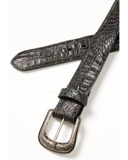 Men's Amarillo Exotic Caiman Leather Belt