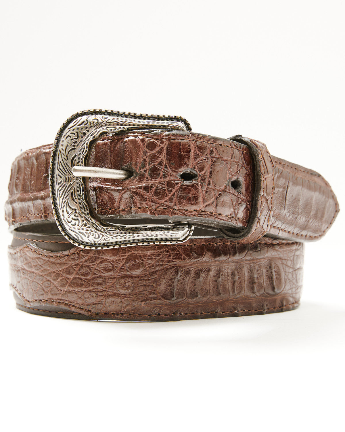 Men's Amarillo Exotic Caiman Leather Belt