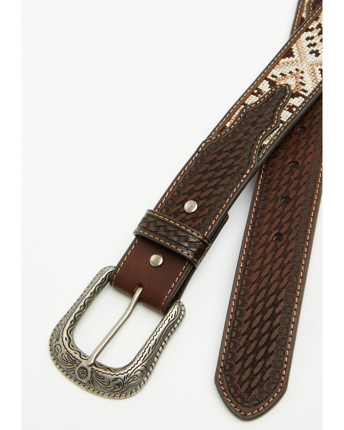 Men's Tucker Southwestern Leather Belt