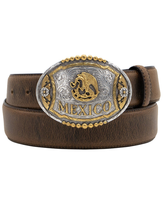 Men's Mexican Flat Buckle Belt