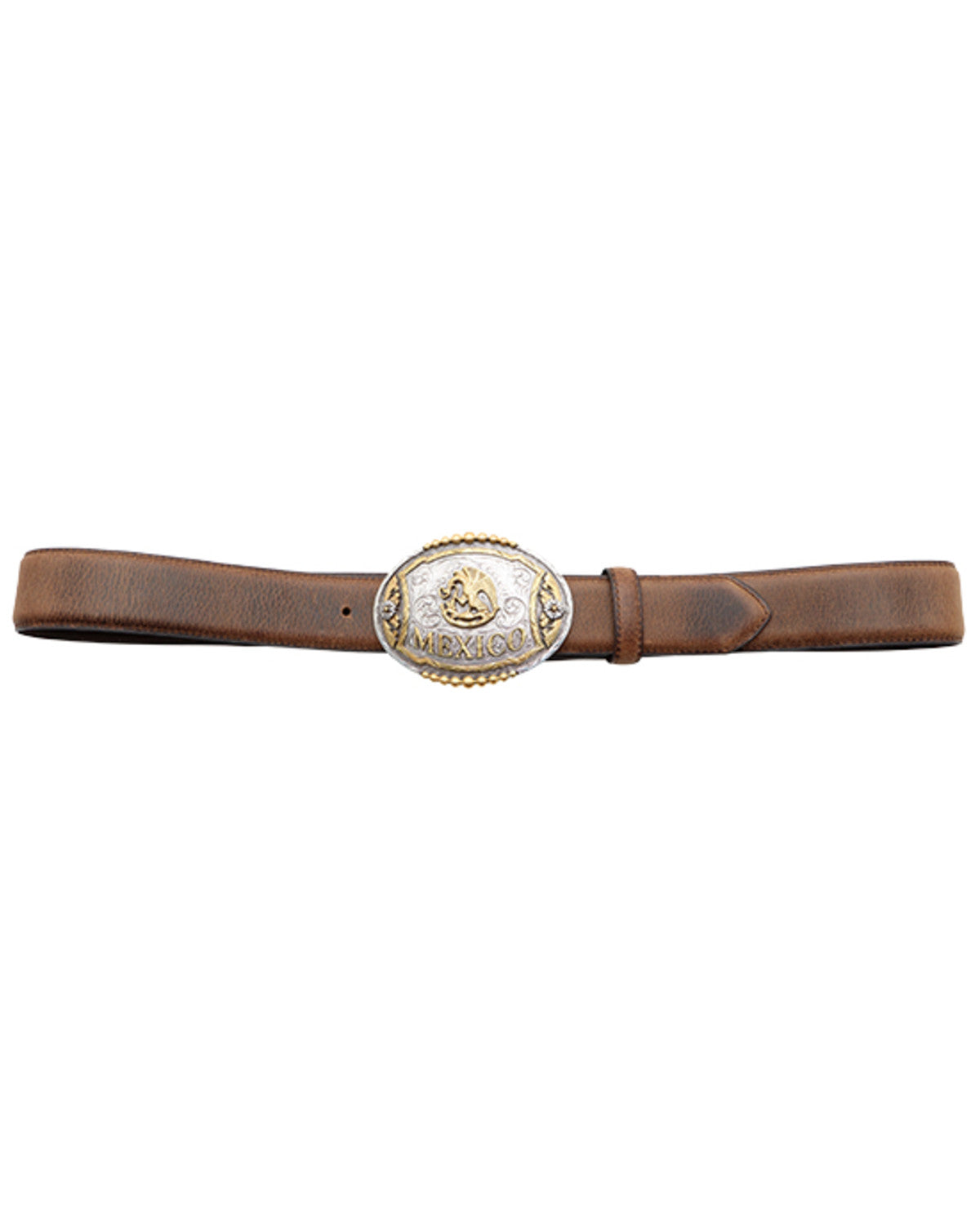 Men's Mexican Flat Buckle Belt