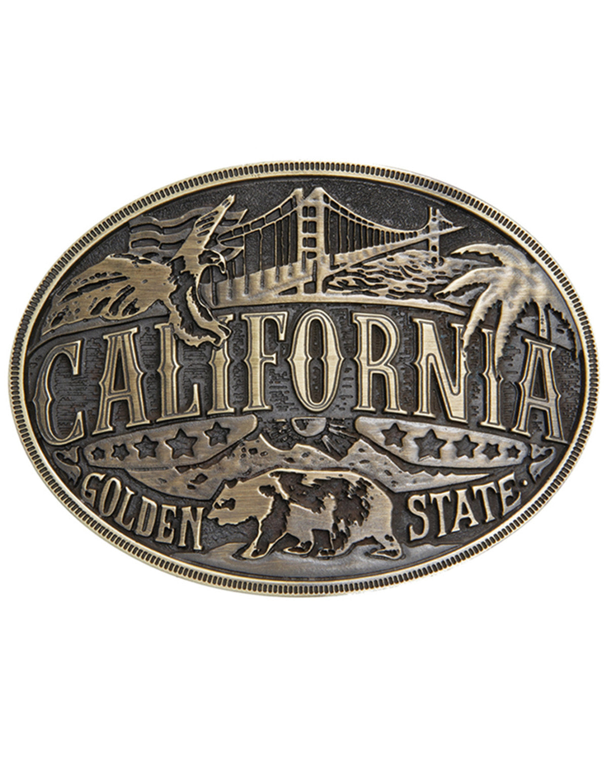 California American Heritage Buckle