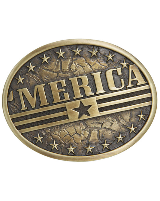 Men's 'Merica Flag Buckle