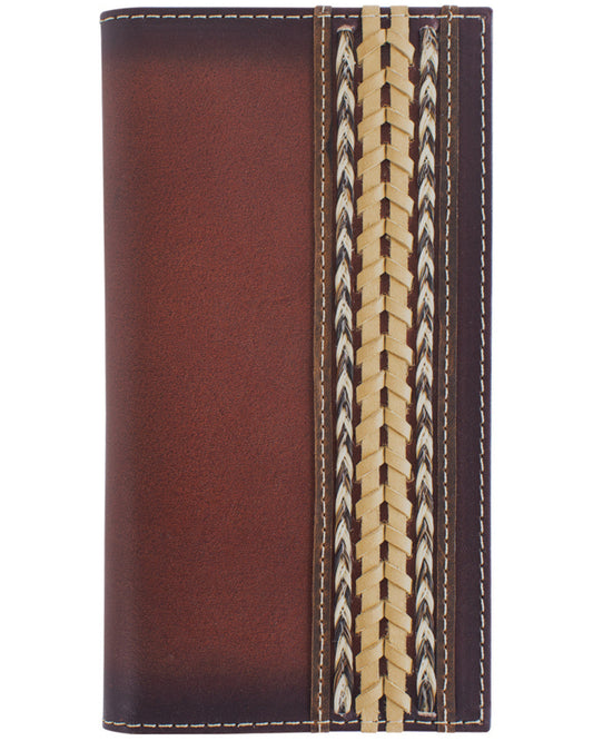 Men's Braided Horsehair Leather Rodeo Wallet