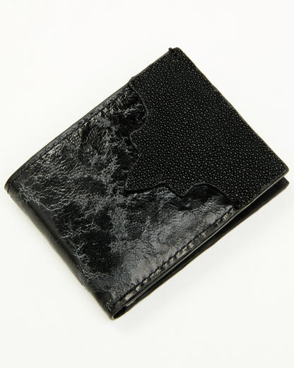 Men's Exotic Stingray Bifold Wallet