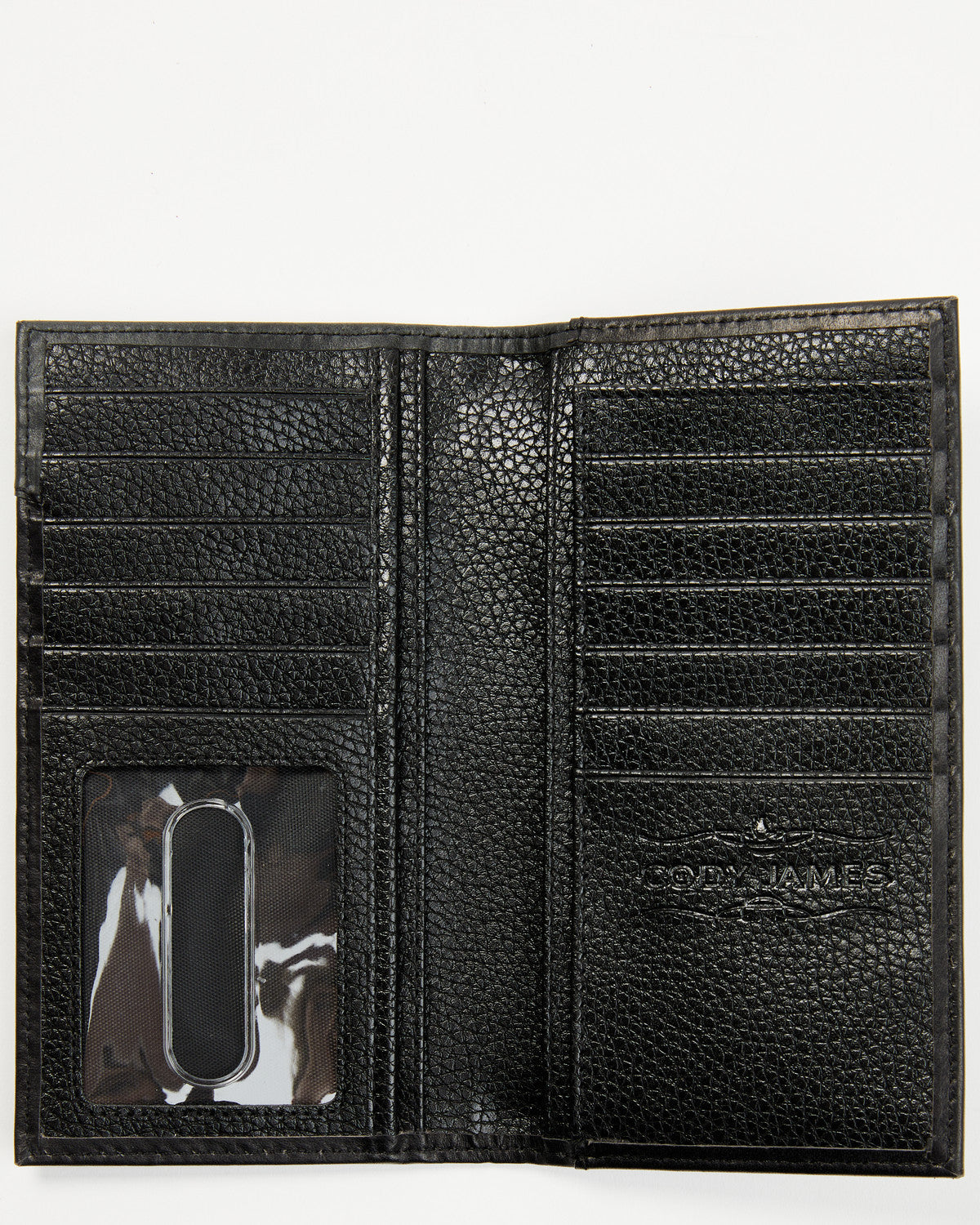 Men's Dwight Basketweave Tooled Rodeo Wallet