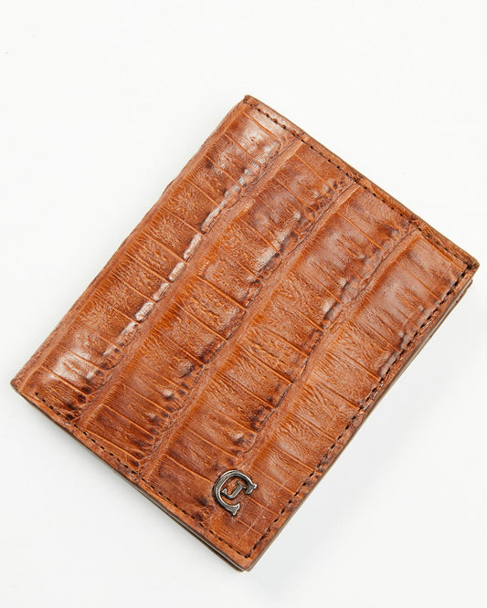 Black 1978™ Men's Sutton Exotic Caiman Tail Bifold Wallet