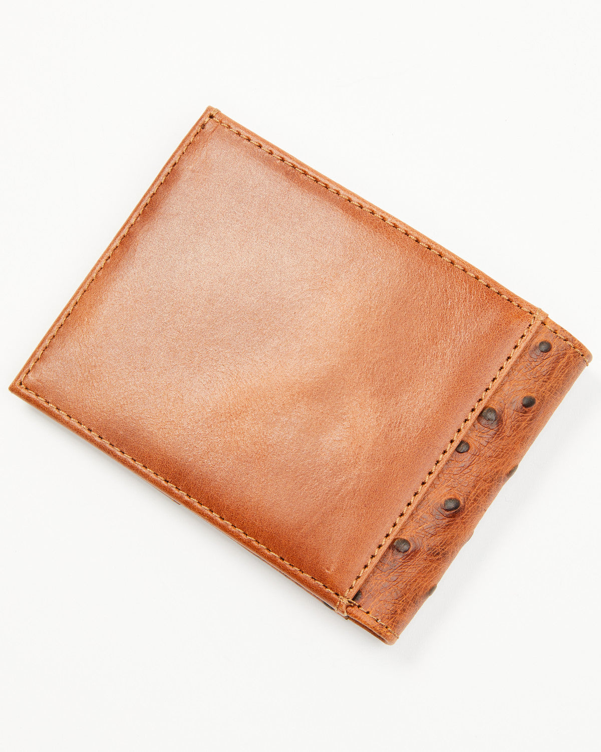 Men's Grady Faux Ostrich Bifold Wallet