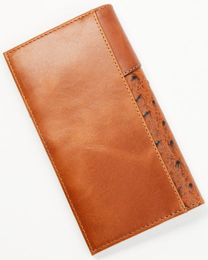 Men's Grady Faux Ostrich Rodeo Wallet
