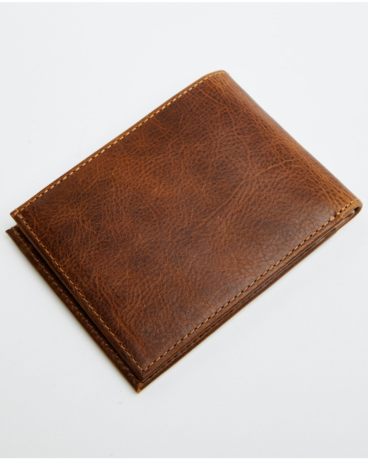 Men's Southwestern Woven Leather Bi-Fold Wallet