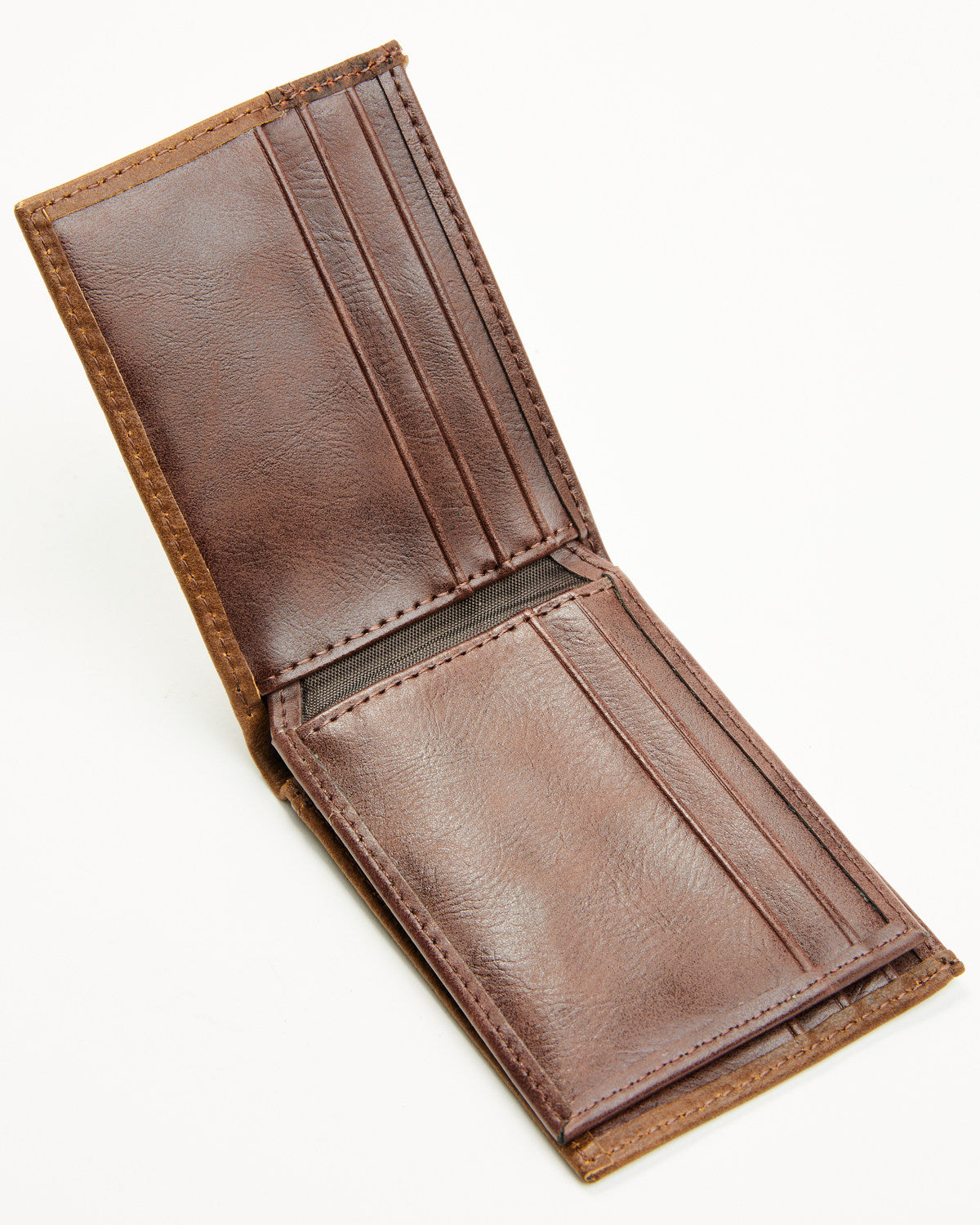 Men's Raw Hide Bi-Fold Wallet