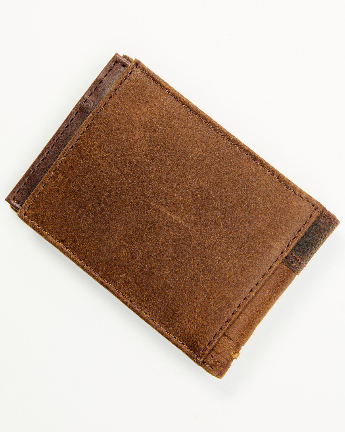 Men's Raw Hide Bi-Fold Wallet