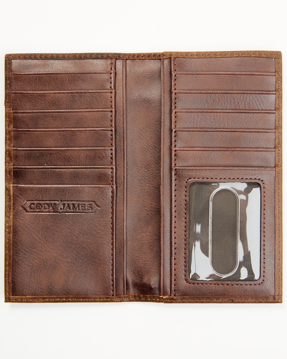 Men's Buck Stitch Concho Rodeo Wallet