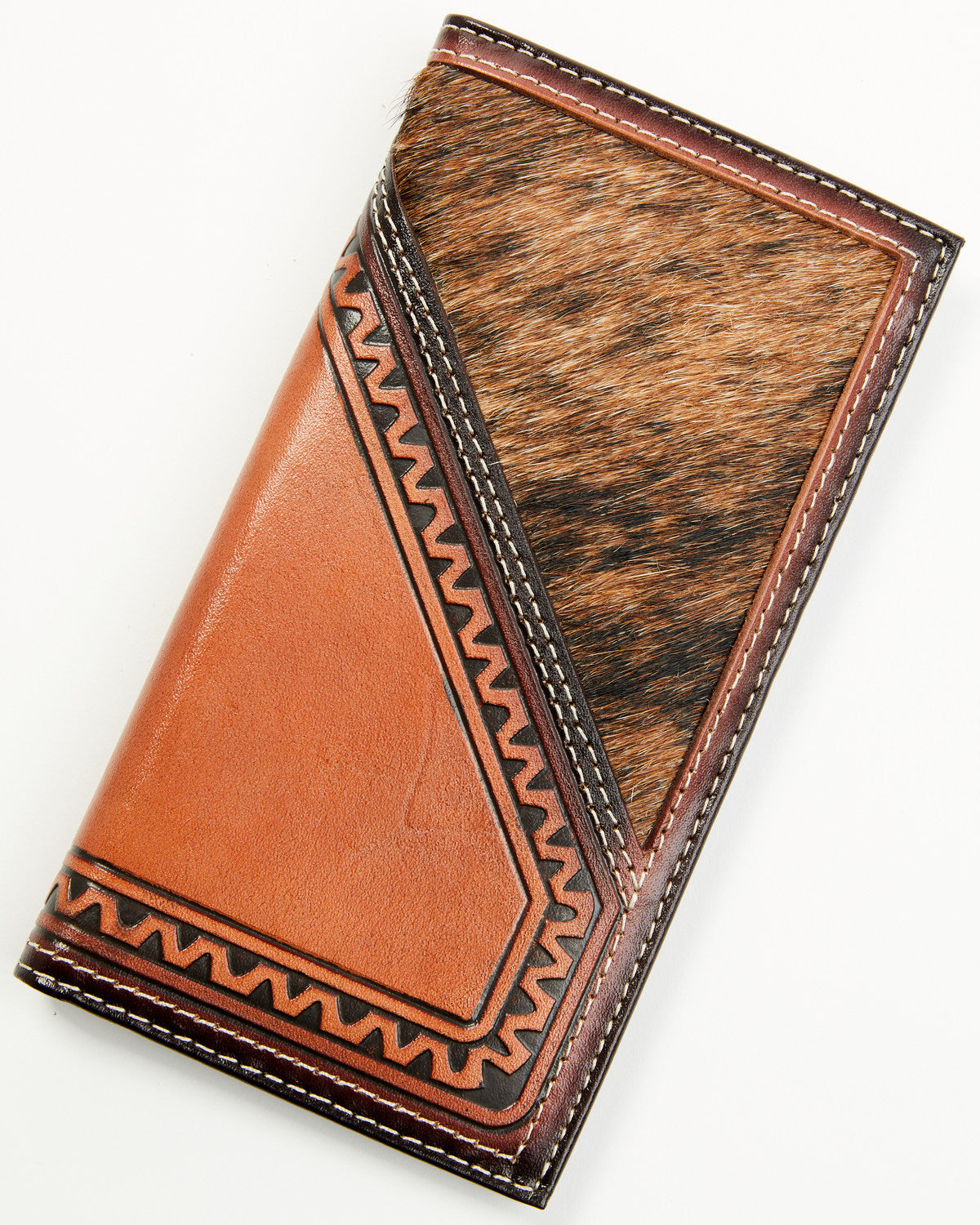 Men's Embossed Hairon Rodeo Wallet