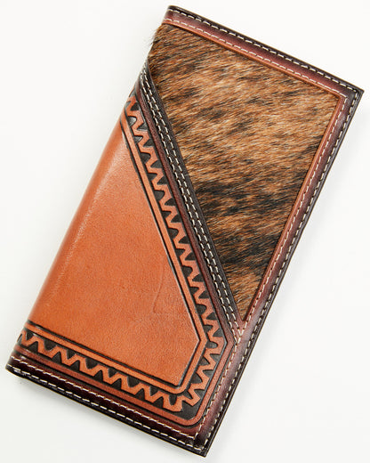Men's Embossed Hairon Rodeo Wallet