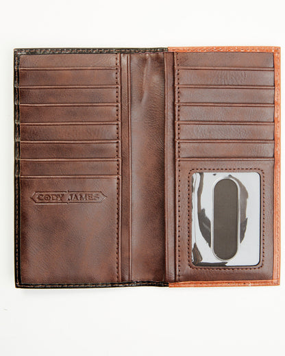Men's Embossed Hairon Rodeo Wallet