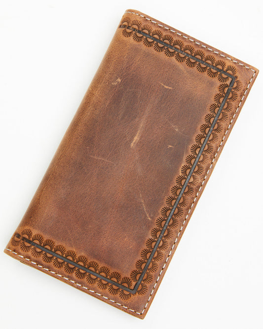 Men's Tooled Leather Rodeo Wallet
