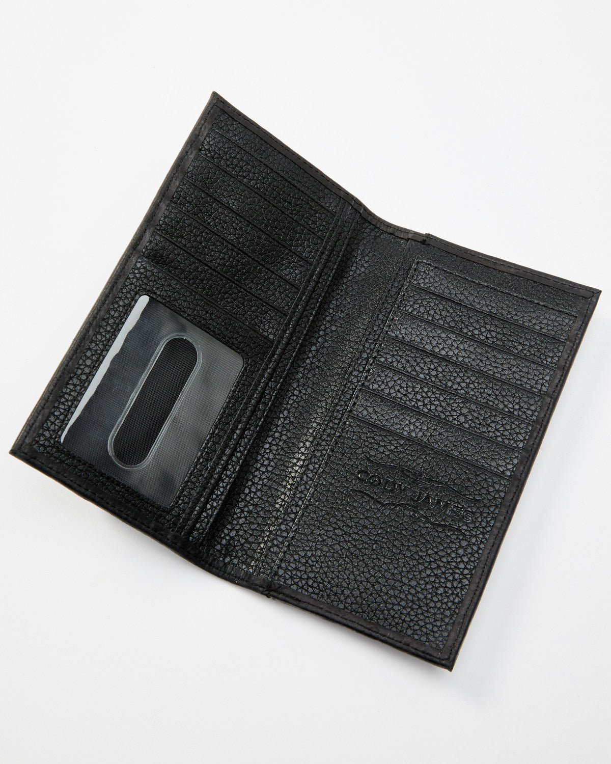 Men's Crocodile Embossed Rodeo Wallet