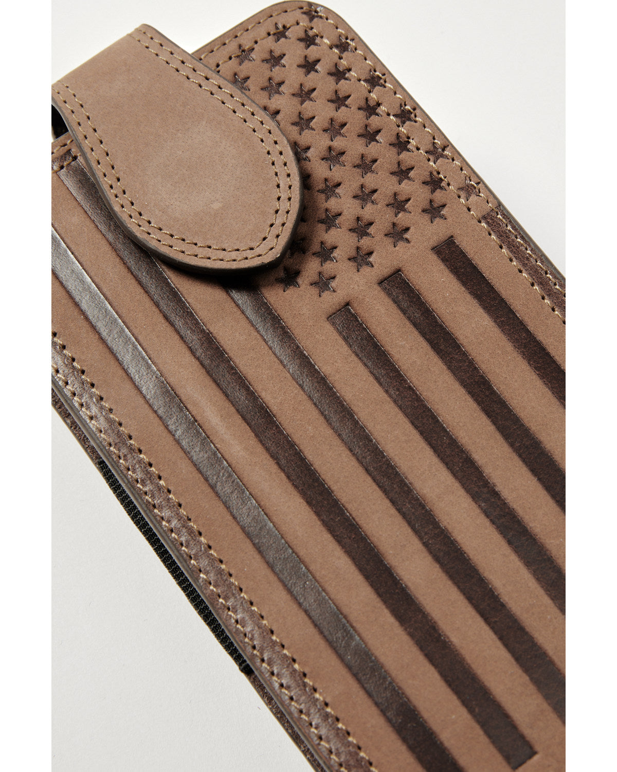 Men's American Flag Cell Phone Wallet