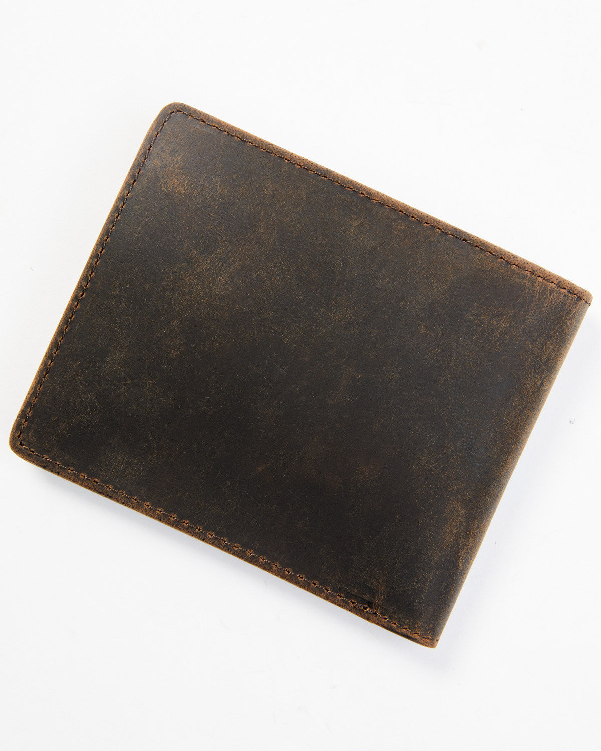 Men's Brown Mexico Slash Bifold Leather Wallet
