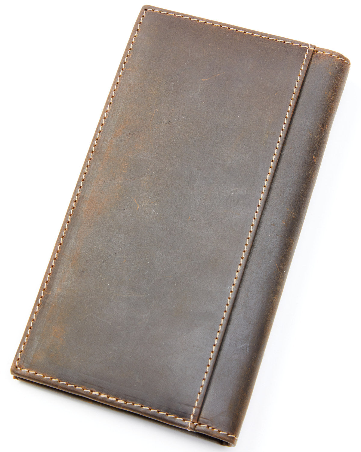 Men's Bi-Fold Crocodile Print Embossed Rodeo Wallet